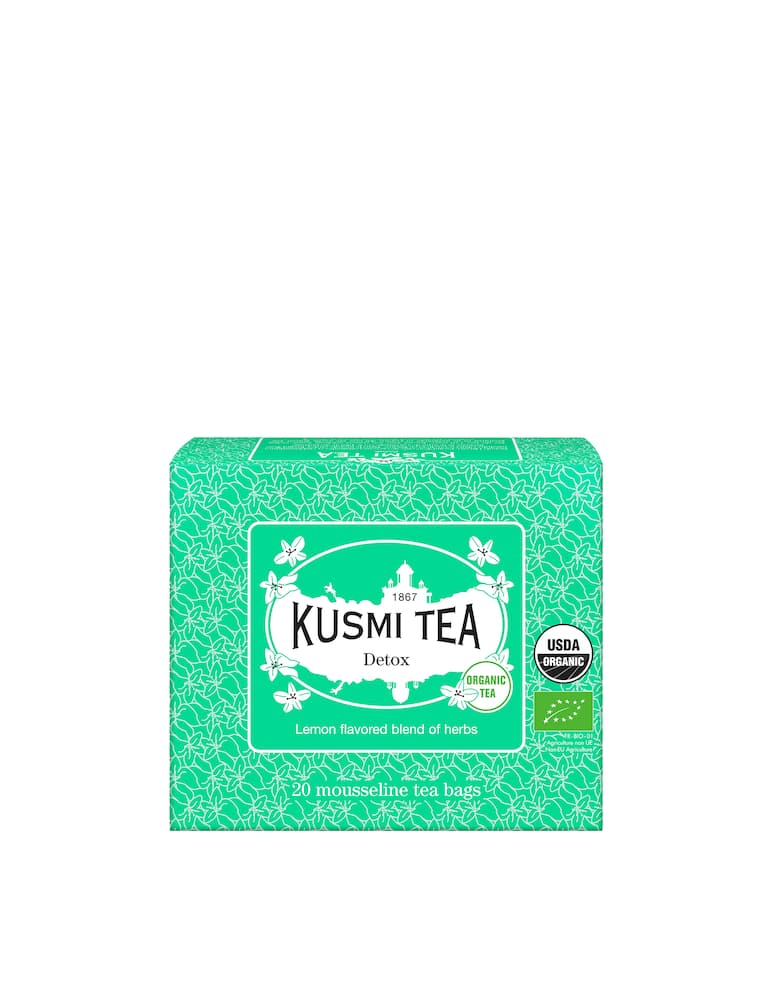 Kusmi Tè Detox bio - Scatola da 20 bustine in mussolina - immagine 1 Kusmi Tè Detox bio - Scatola da 20 bustine in mussolina - immagine 1