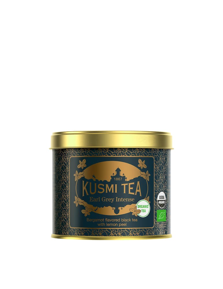 Kusmi Tè Earl Grey Intense bio Scatola 100 g - immagine 1 Kusmi Tè Earl Grey Intense bio Scatola 100 g - immagine 1