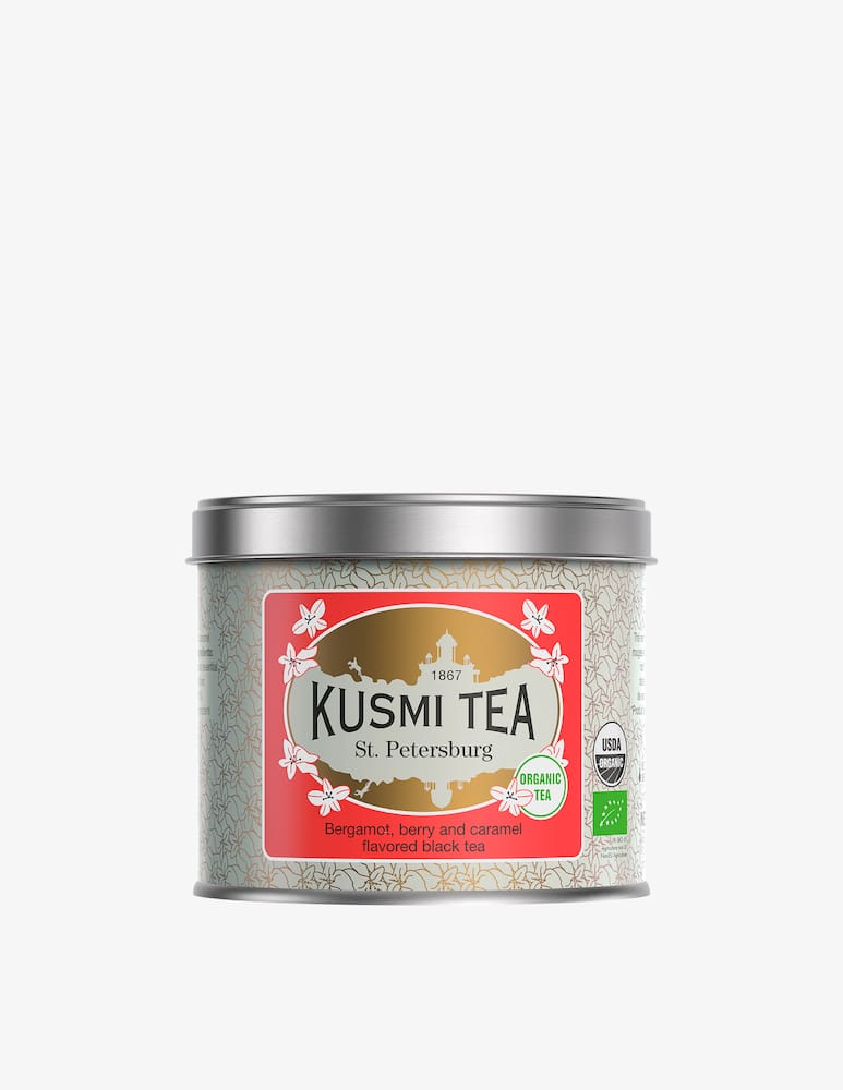 Kusmi St.Petersburg Bio Scatola in metallo di té sfuso 100gr - immagine 1 Kusmi St.Petersburg Bio Scatola in metallo di té sfuso 100gr - immagine 1