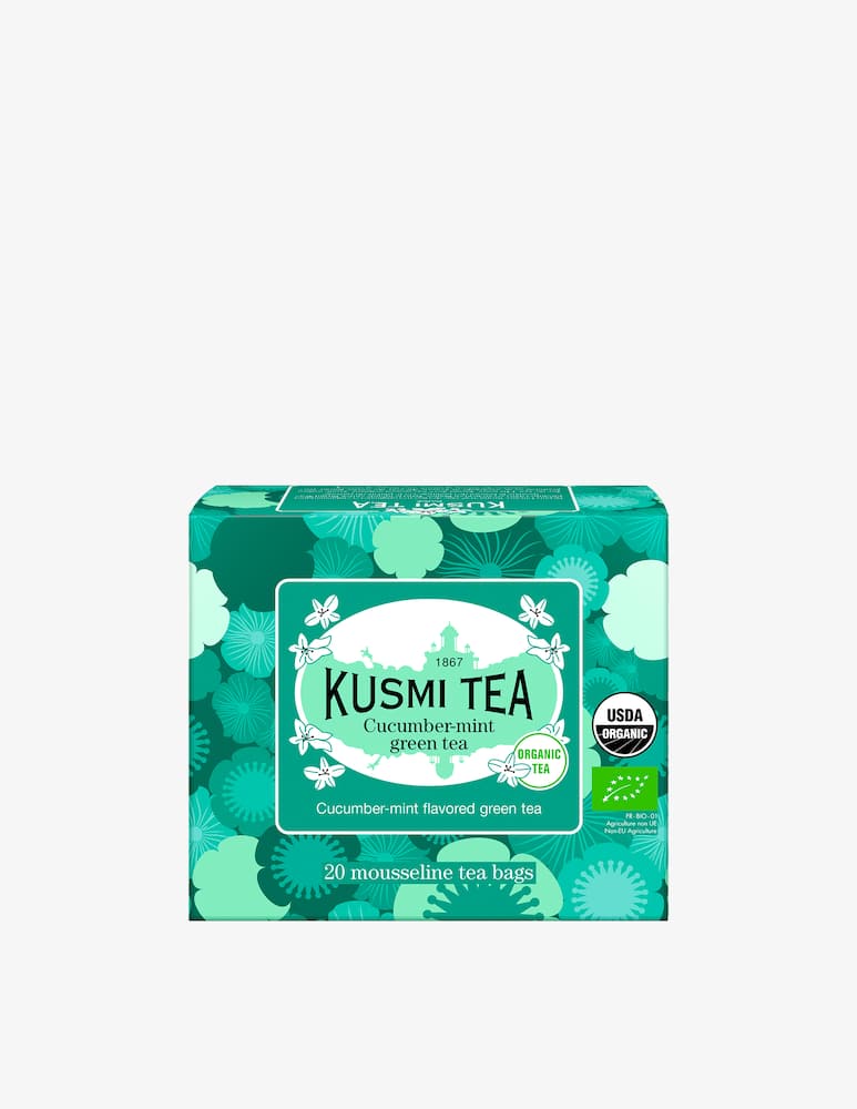 Kusmi Tè verde sapore menta-cetriolo - immagine 1 Kusmi Tè verde sapore menta-cetriolo - immagine 1