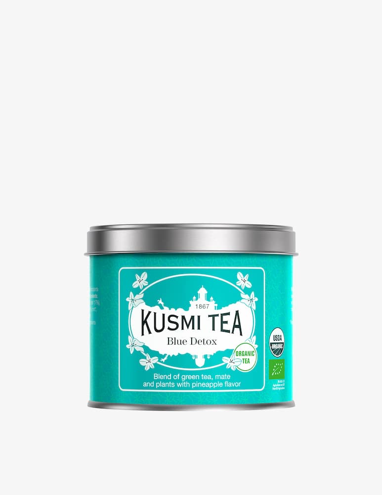 Kusmi Blue Detox Bio Scatola in metallo di té sfuso 100gr - immagine 1 Kusmi Blue Detox Bio Scatola in metallo di té sfuso 100gr - immagine 1