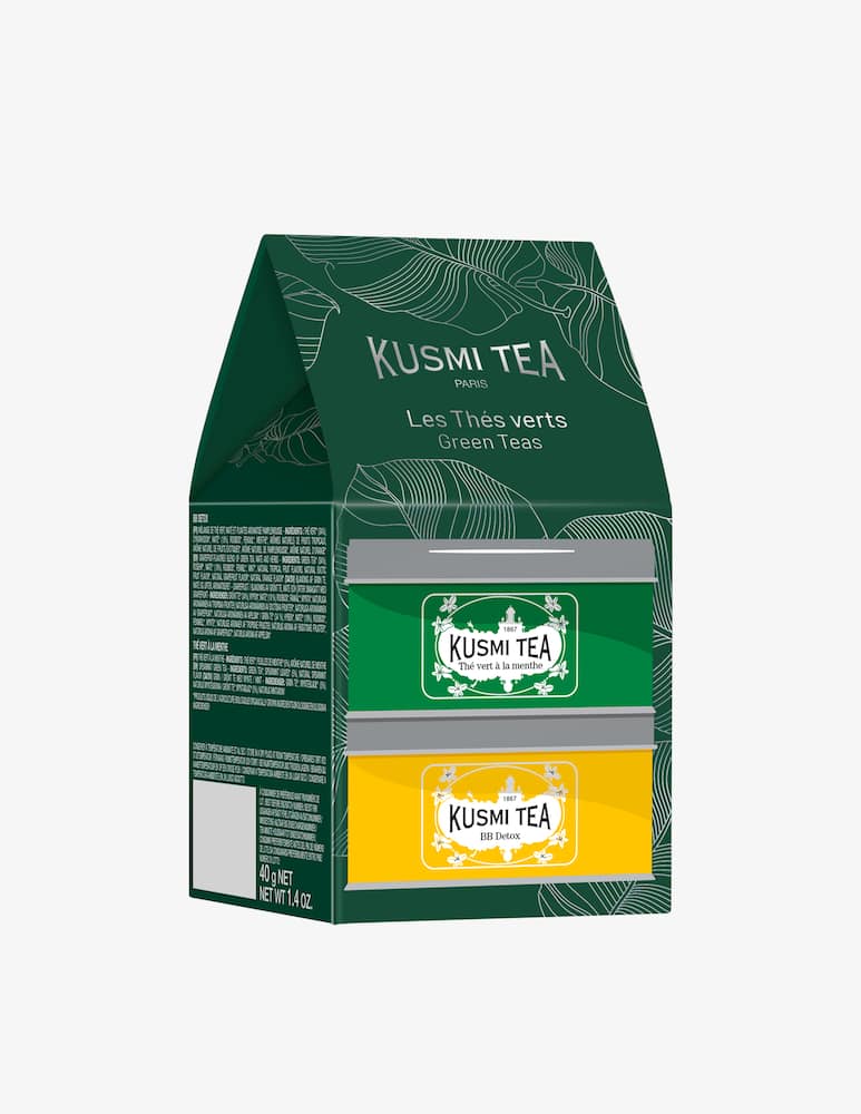 rinascente Kusmi Gift Box with 2 Organic Miniatures 40g