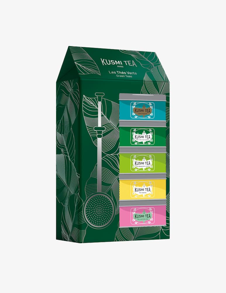 rinascente Kusmi Organic Green Tea Gift Set with Infuser 100g