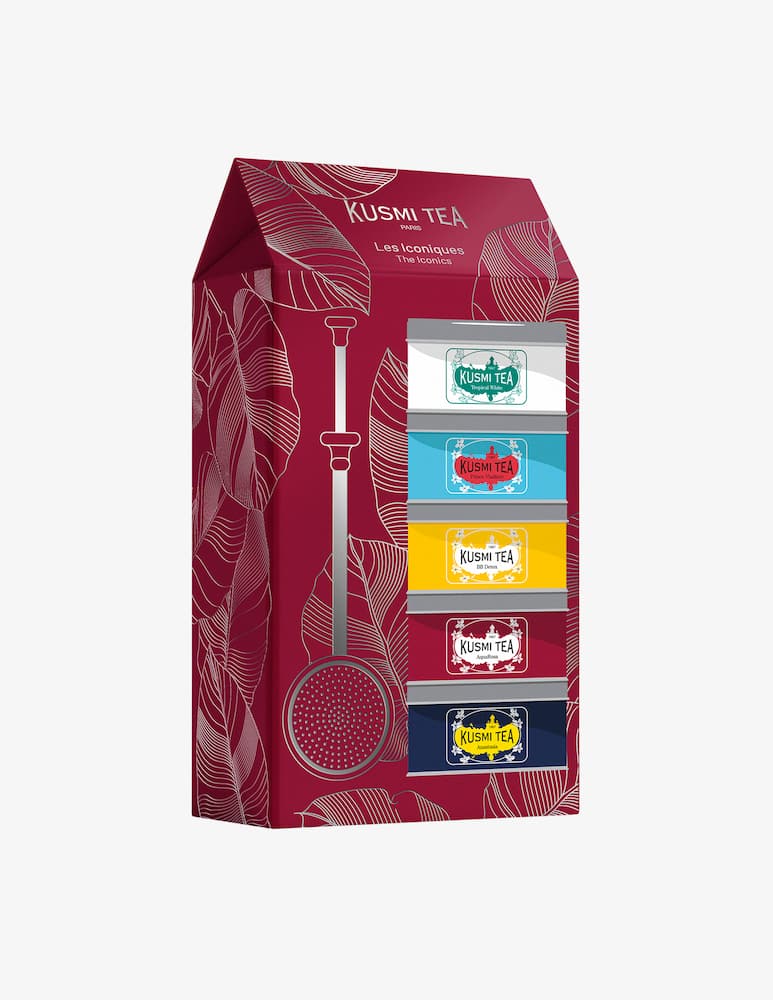 rinascente Kusmi Iconics Organic Tea Gift Set with Infuser 100g