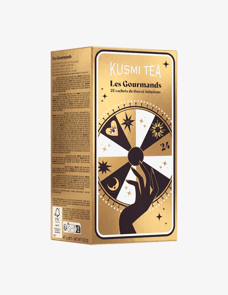 Kusmi Les Gourmands Natale 2026 24 bustine 47g - immagine 1 Kusmi Les Gourmands Natale 2026 24 bustine 47g - immagine 1