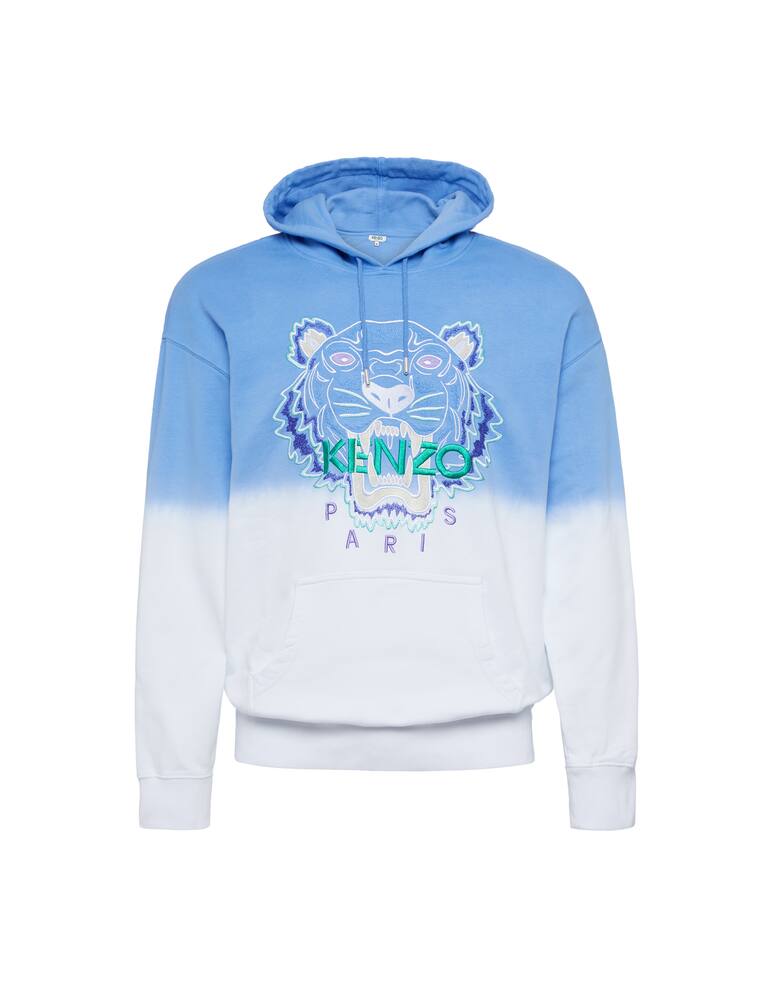 rinascente Kenzo Felpa Bicolor in Cotone - viola