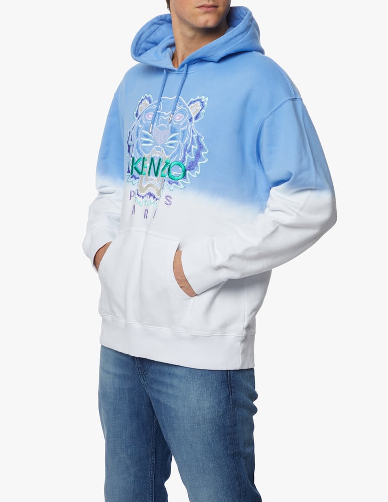 rinascente Kenzo Felpa Bicolor in Cotone - viola