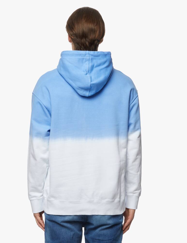 rinascente Kenzo Felpa Bicolor in Cotone - viola