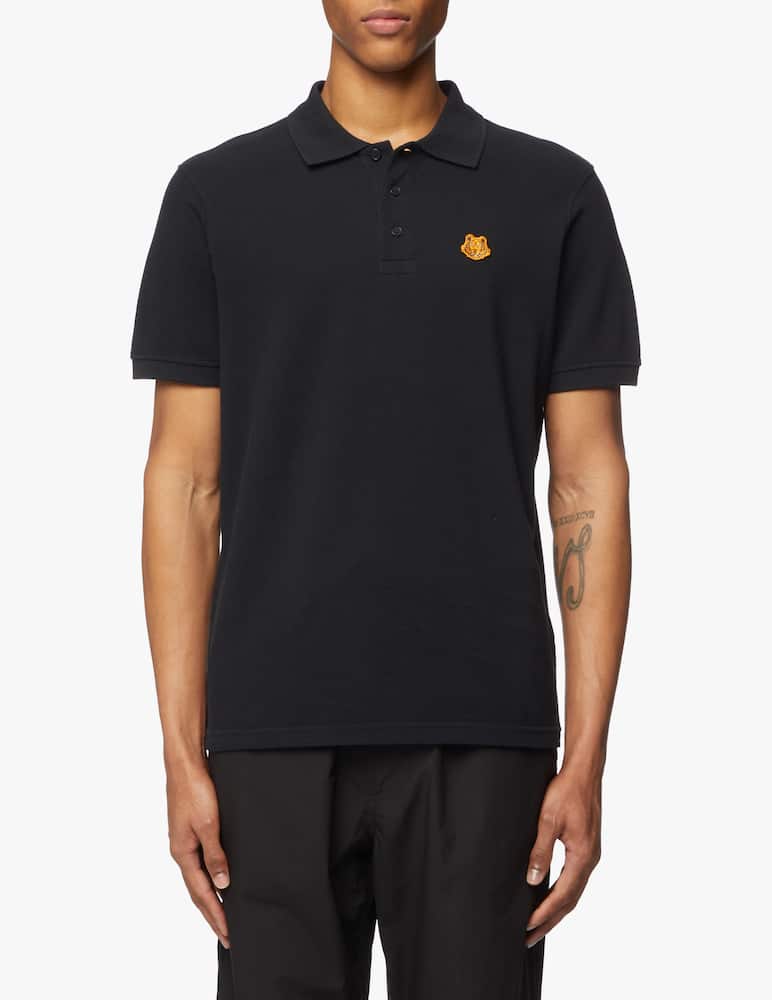 Kenzo Polo tiger crest - black - picture 1 Kenzo Polo tiger crest - black - picture 1