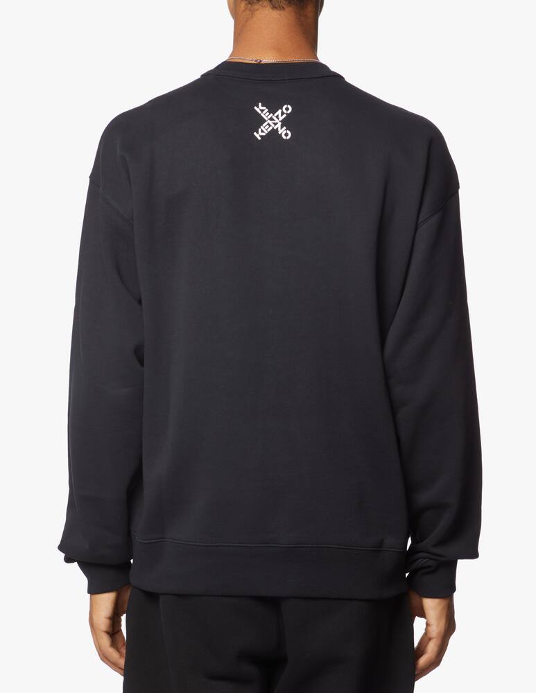 rinascente Kenzo Felpa girocollo sport over - nero