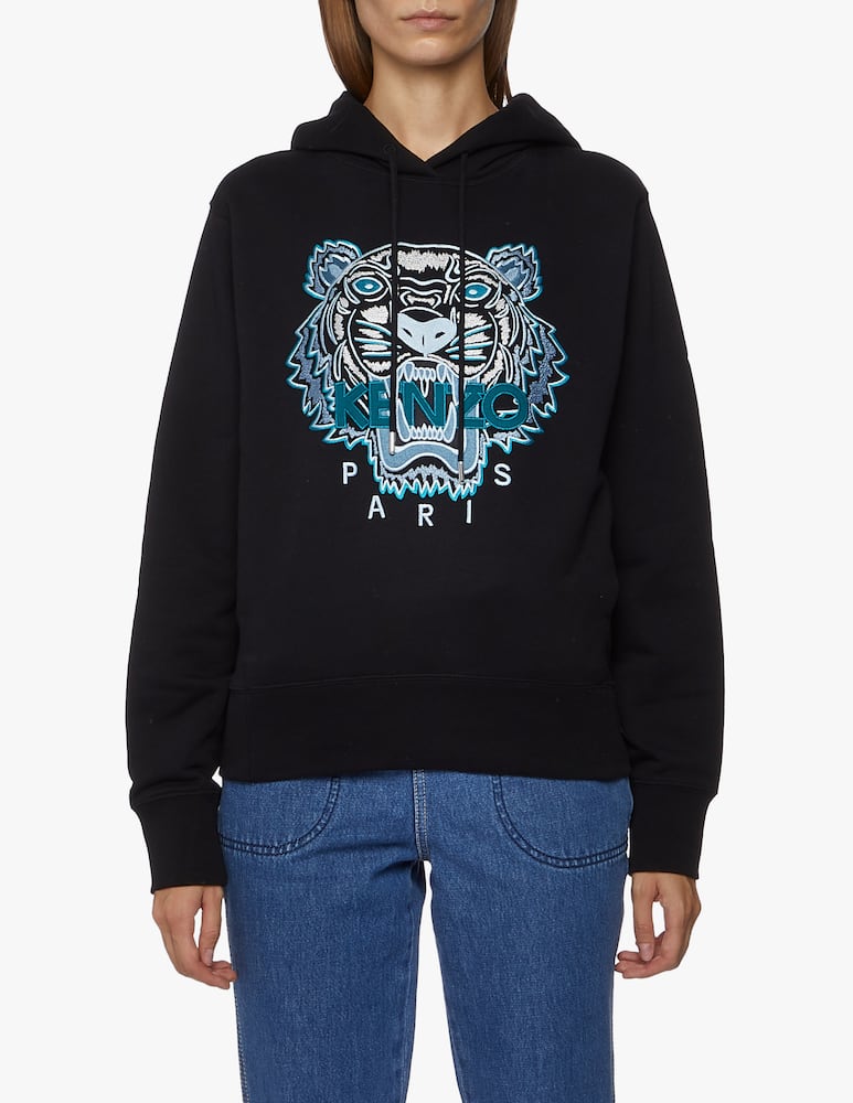 rinascente Kenzo Tiger hoodie - black