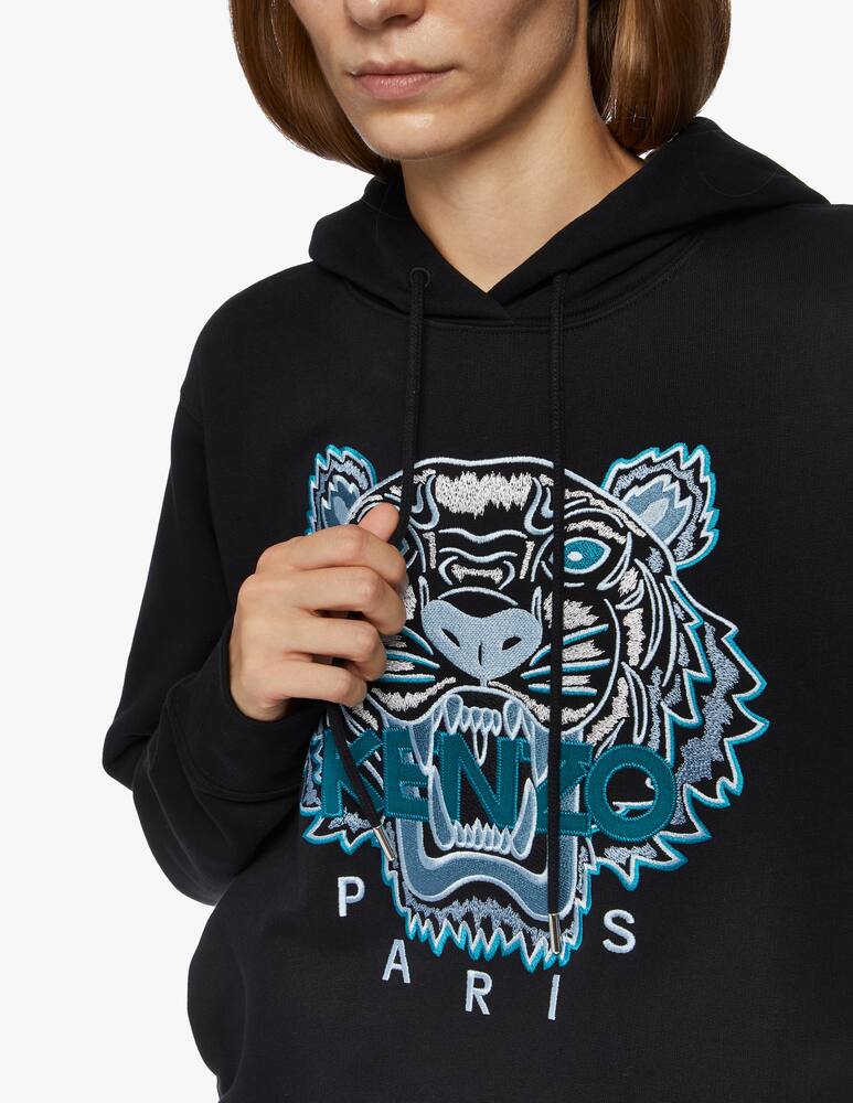 rinascente Kenzo Tiger hoodie - black