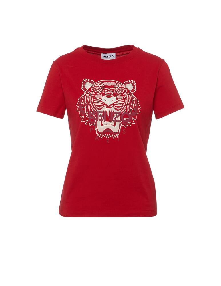 rinascente Kenzo T-Shirt Tigre in cotone - rosso