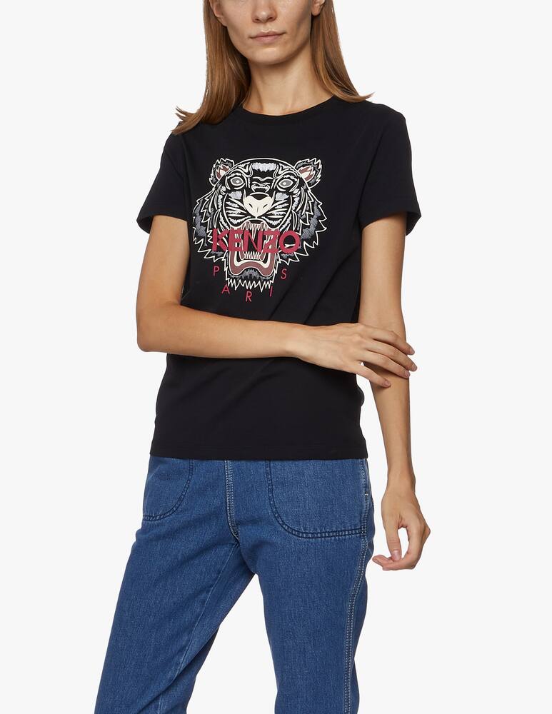 Kenzo T-Shirt Tigre in cotone - nero - immagine 2 Kenzo T-Shirt Tigre in cotone - nero - immagine 2