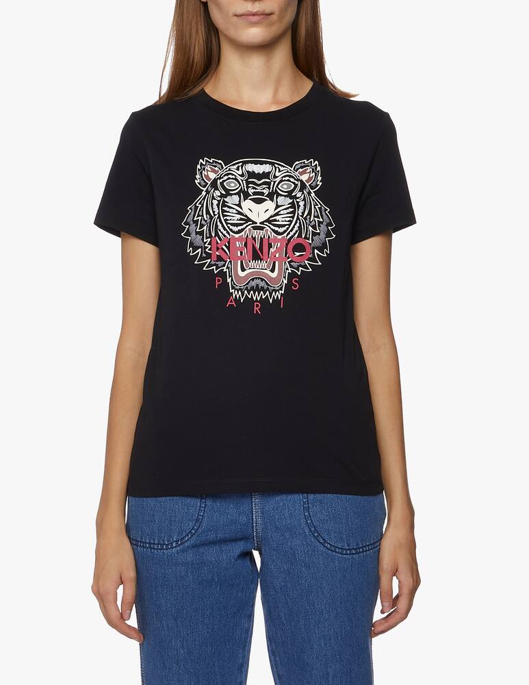 Kenzo T-Shirt Tigre in cotone - nero - immagine 1 Kenzo T-Shirt Tigre in cotone - nero - immagine 1
