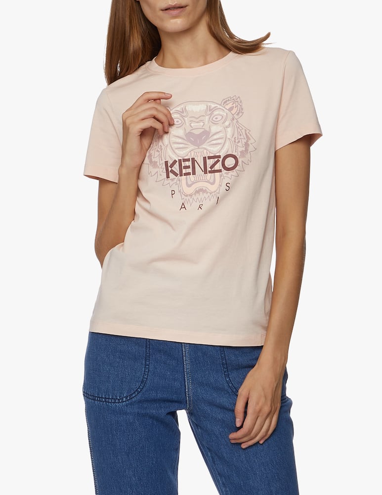 rinascente Kenzo Tiger cotton t-shirt - pink