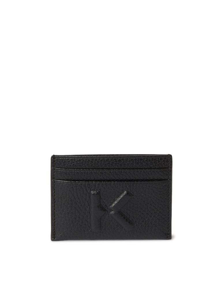 rinascente Kenzo Grained leather cardholder