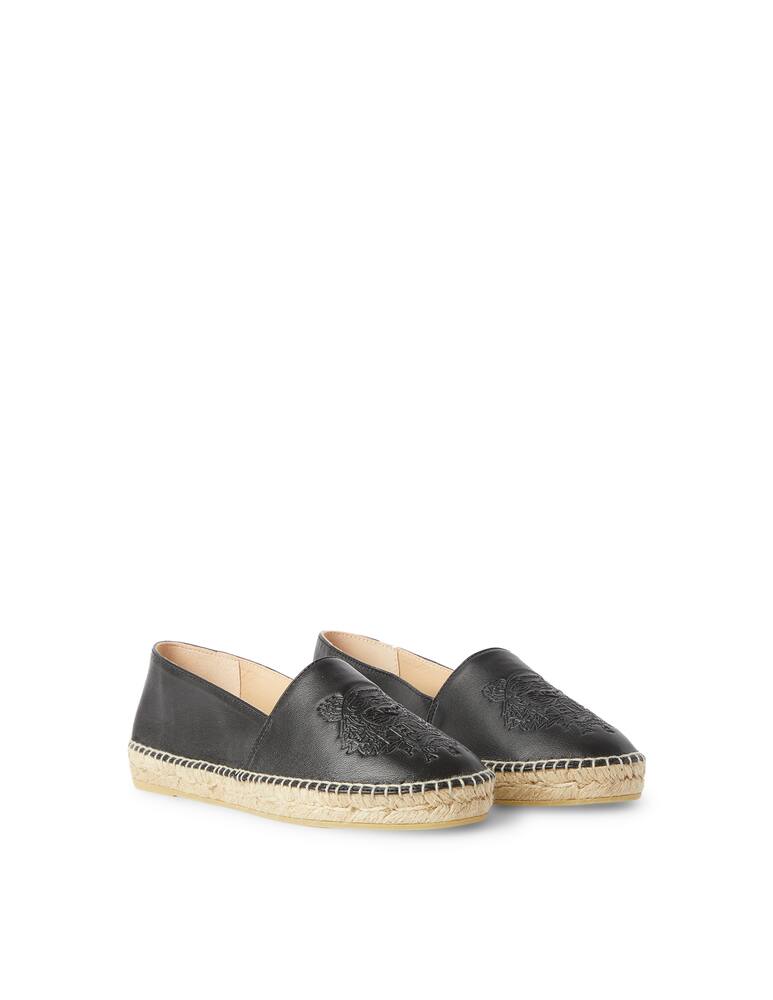 rinascente Kenzo Leather espadrillas - black