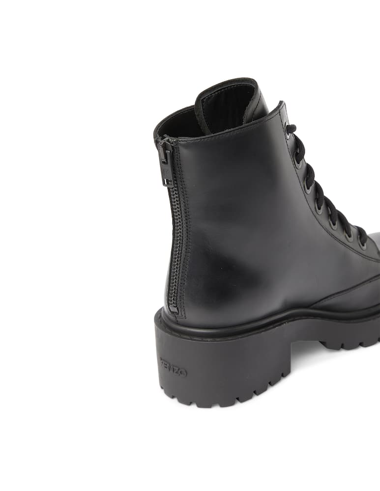rinascente Kenzo Leather combat boots