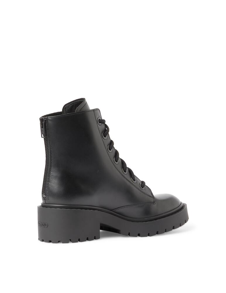 rinascente Kenzo Leather combat boots