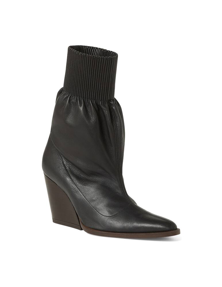 rinascente Kenzo Billow leather ankle boots