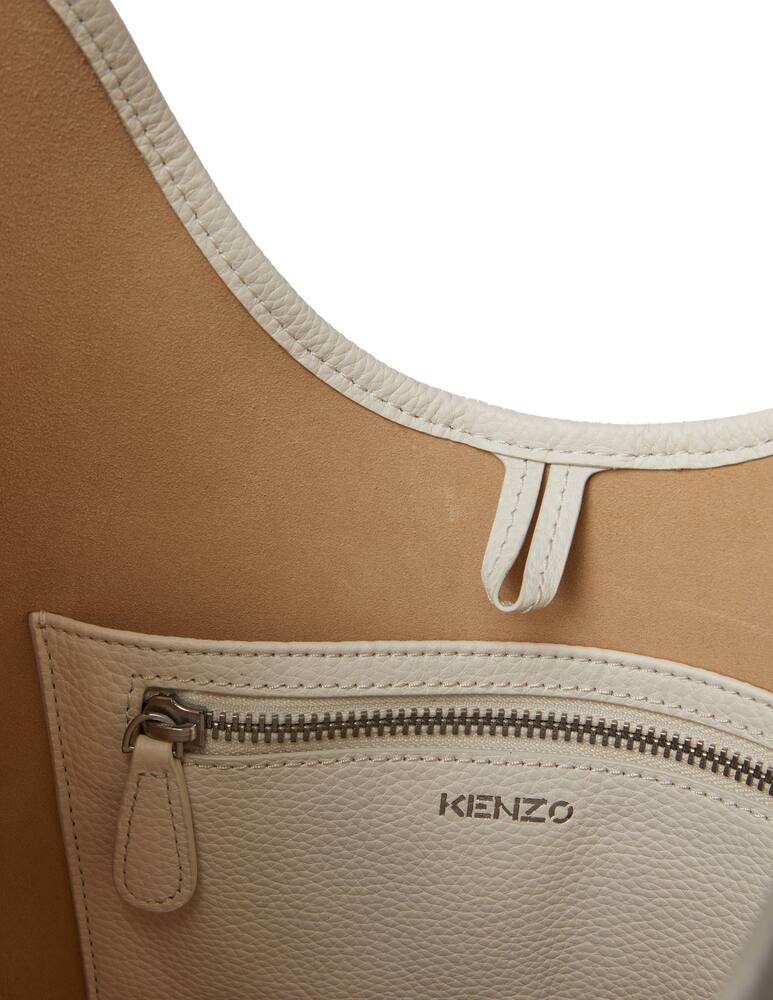 rinascente Kenzo Onda leather bucket bag