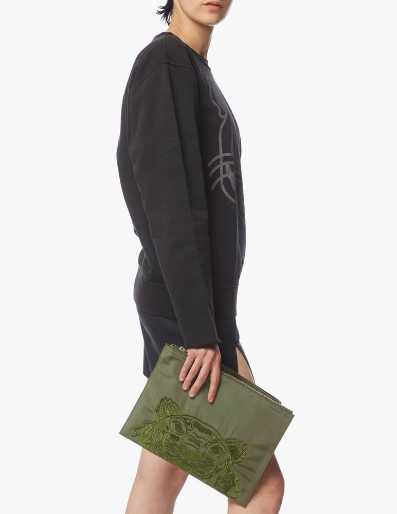 rinascente Kenzo Large canvas Kampus Tiger pouch