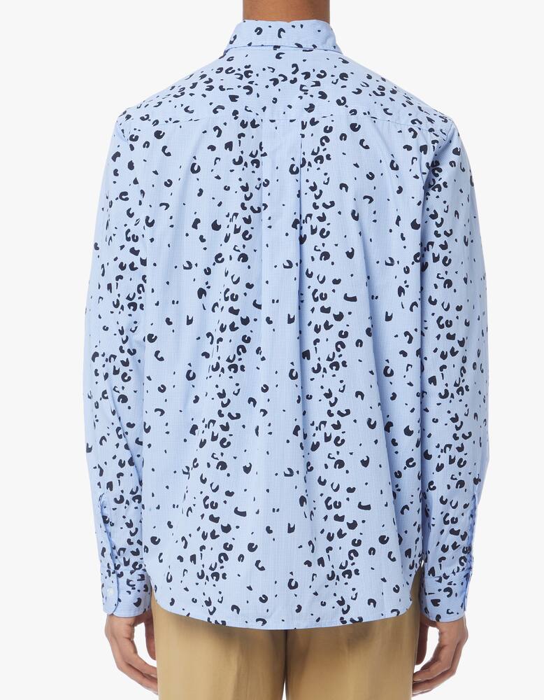 rinascente Kenzo Camicia over leopard