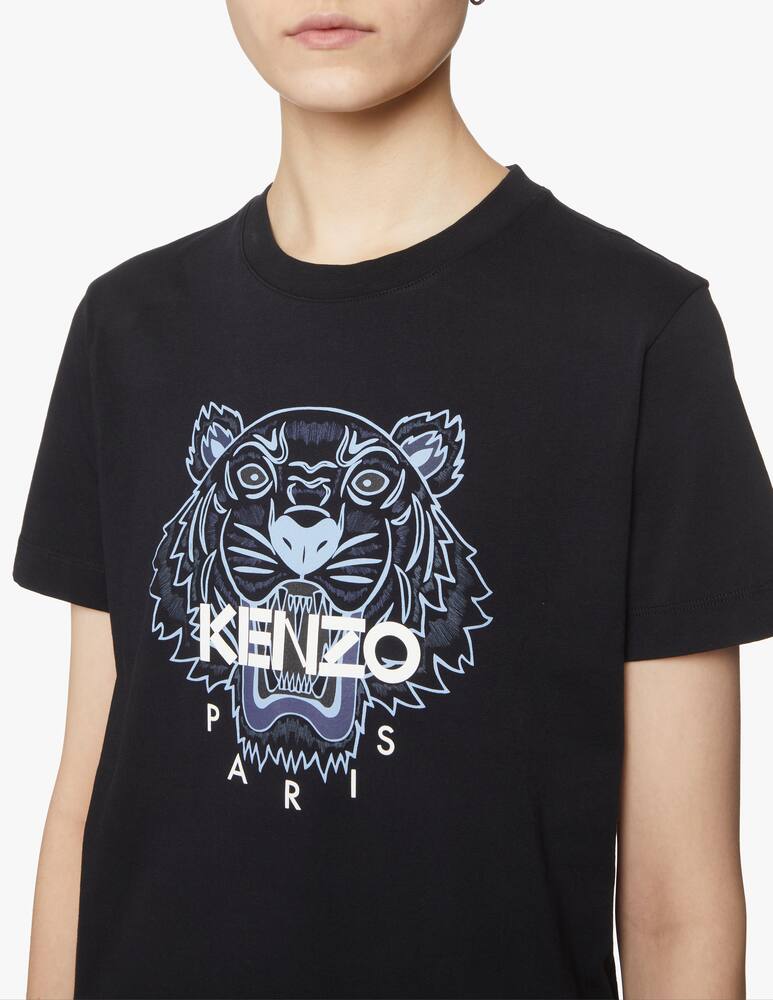 rinascente Kenzo Vestito corto con Tigre - nero