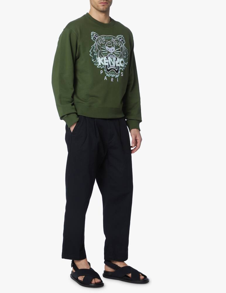 rinascente Kenzo Felpa tiger - verde
