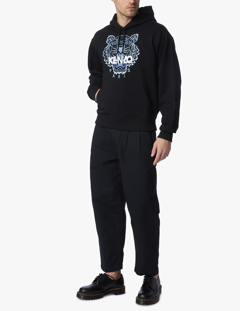 rinascente Kenzo Felpa con cappuccio tiger - nero