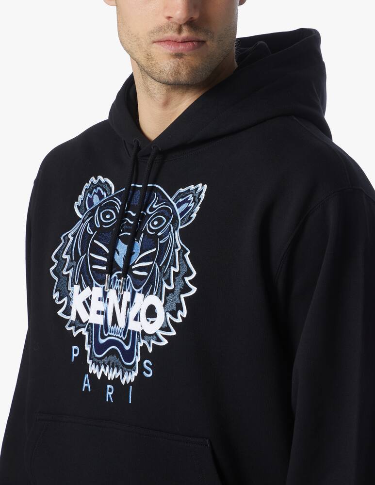 rinascente Kenzo Felpa con cappuccio tiger - nero