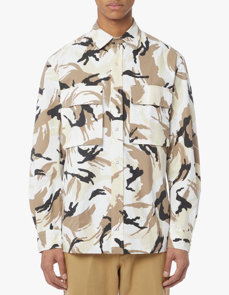 rinascente Kenzo Giacca camicia con pennellate