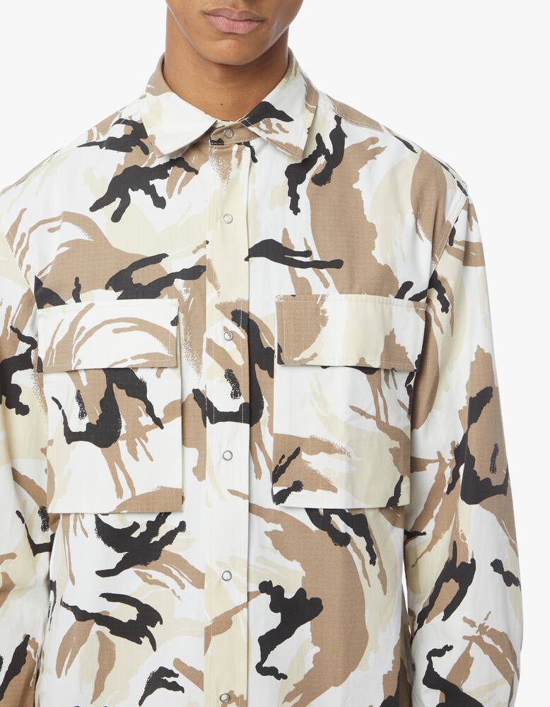rinascente Kenzo Giacca camicia con pennellate