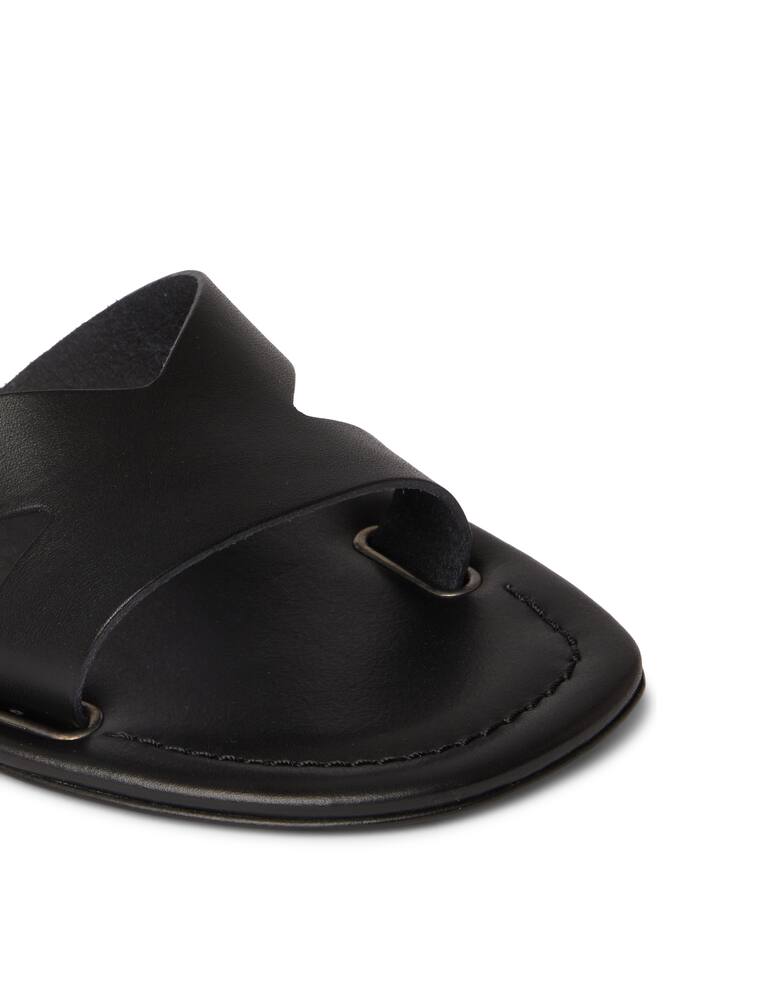 rinascente Kenzo Opanka flat sandals in leather
