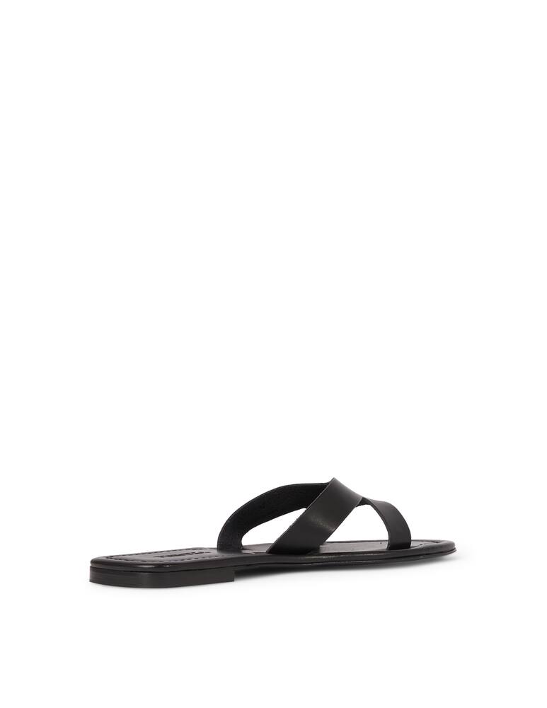 rinascente Kenzo Opanka flat sandals in leather