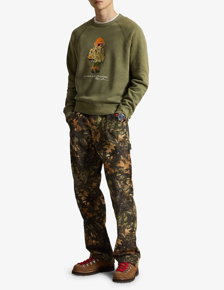 rinascente Polo Ralph Lauren Bear climber sweatshirt