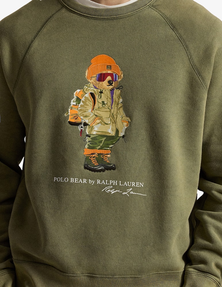 rinascente Polo Ralph Lauren Bear climber sweatshirt