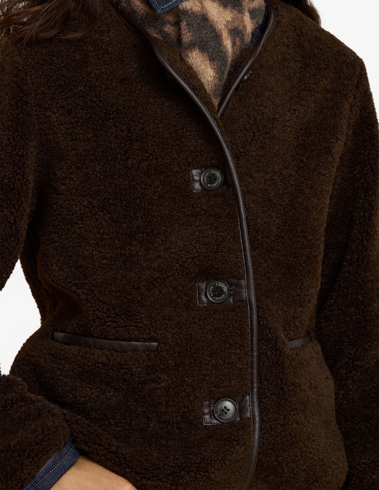 Lauren Ralph Lauren Faux fur coat - picture 4 Lauren Ralph Lauren Faux fur coat - picture 4