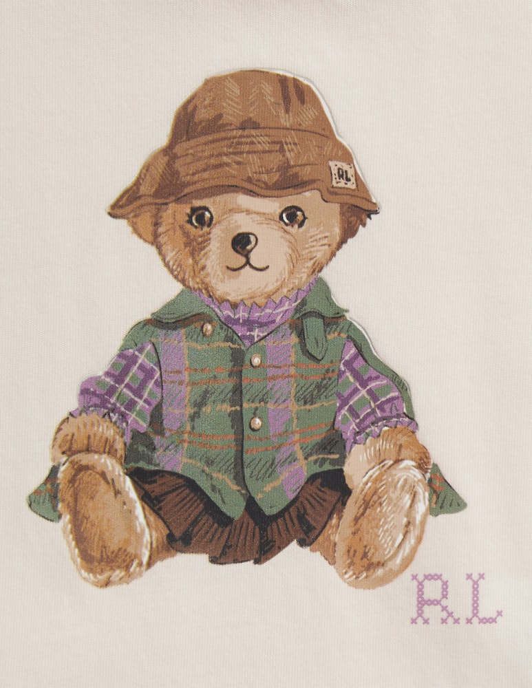 Polo Ralph Lauren Set jersey con leggings e orso - immagine 3 Polo Ralph Lauren Set jersey con leggings e orso - immagine 3