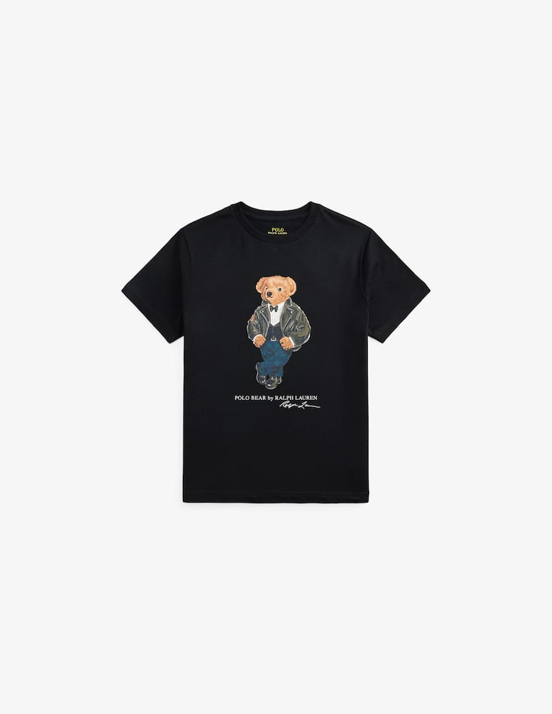 Polo Ralph Lauren t-shirt with bear print - picture 1 Polo Ralph Lauren t-shirt with bear print - picture 1