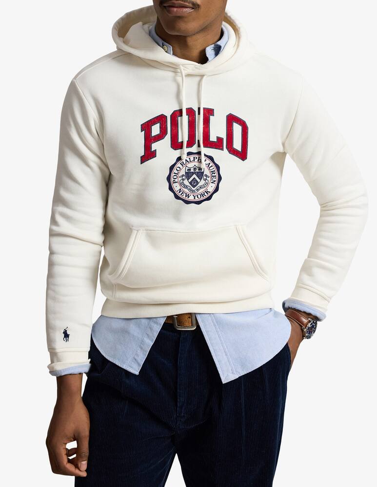 rinascente Polo Ralph Lauren Felpa in fleece con cappuccio