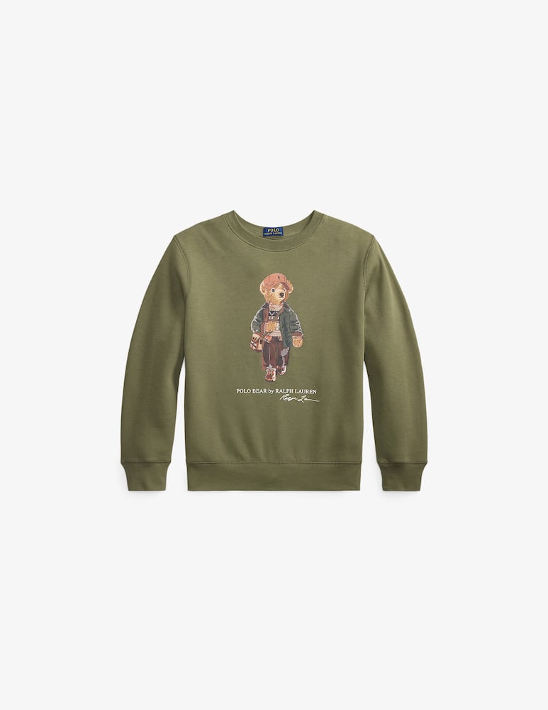 rinascente Polo Ralph Lauren Felpa con stampa Polo Bear