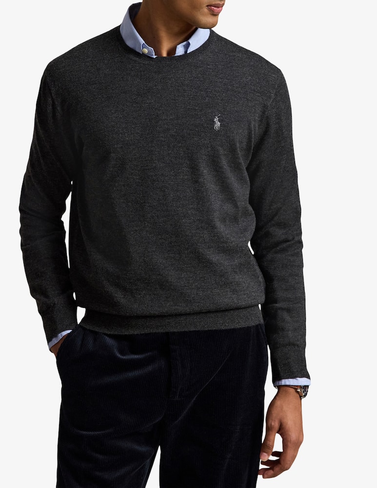 Polo Ralph Lauren merino crewneck sweater - picture 1 Polo Ralph Lauren merino crewneck sweater - picture 1