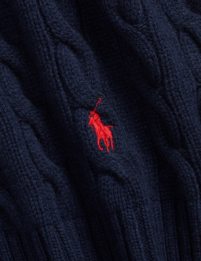 rinascente Polo Ralph Lauren Cable knit scarf
