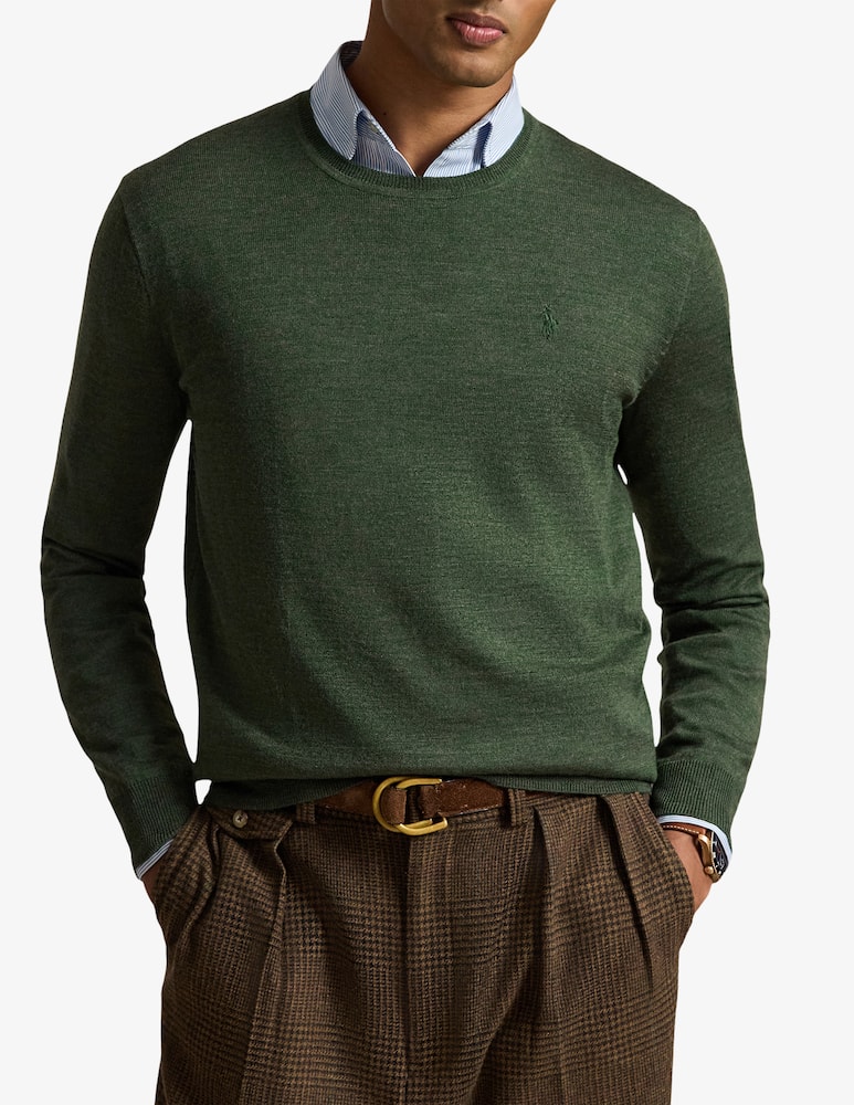 Polo Ralph Lauren Maglia girocollo in lana merino - immagine 1 Polo Ralph Lauren Maglia girocollo in lana merino - immagine 1