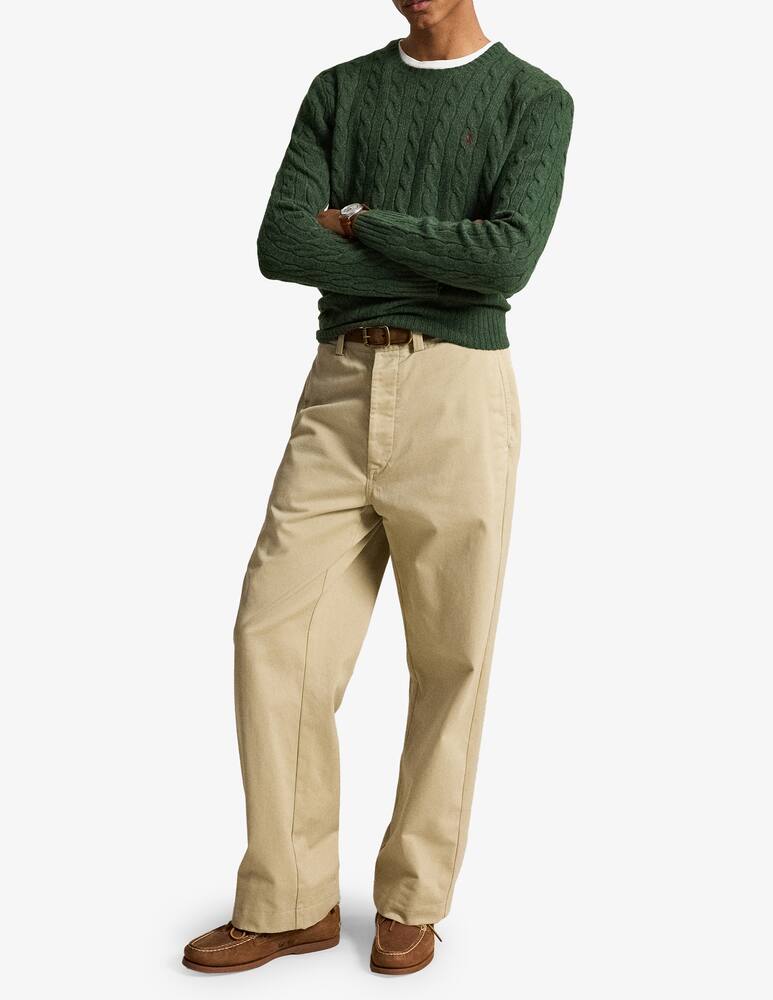 rinascente Polo Ralph Lauren Maglia girocollo cable in lana e cashmere