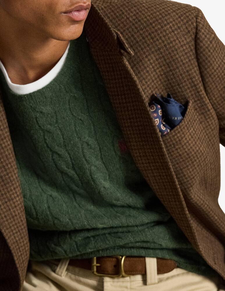rinascente Polo Ralph Lauren Maglia girocollo cable in lana e cashmere