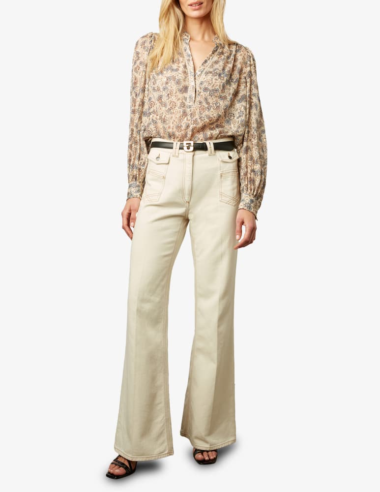 rinascente Gerard Darel Jean Ana flared jeans