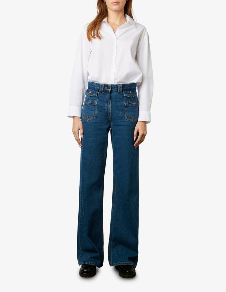 rinascente Gerard Darel Anna flare jeans 